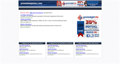 Desktop Screenshot of primetimepicks.com